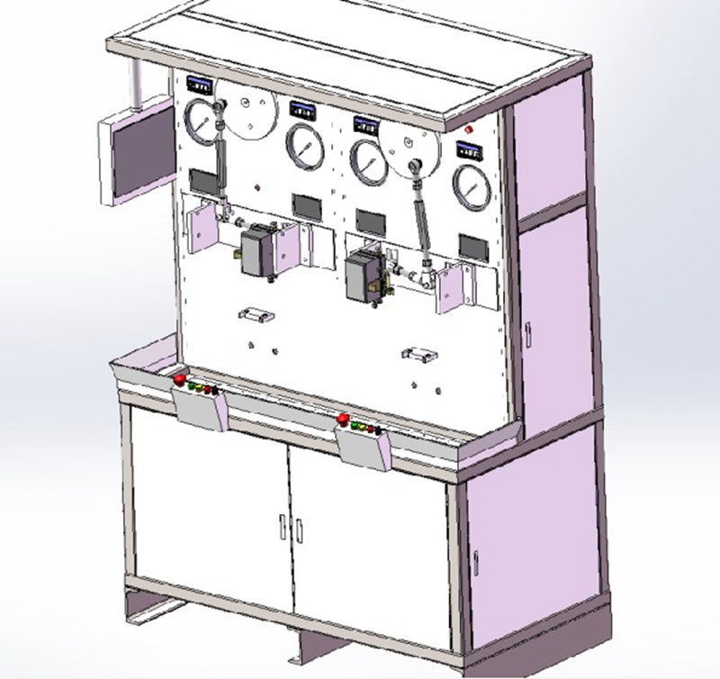 汽車頂升機(jī)構(gòu)手動泵性能測試臺
